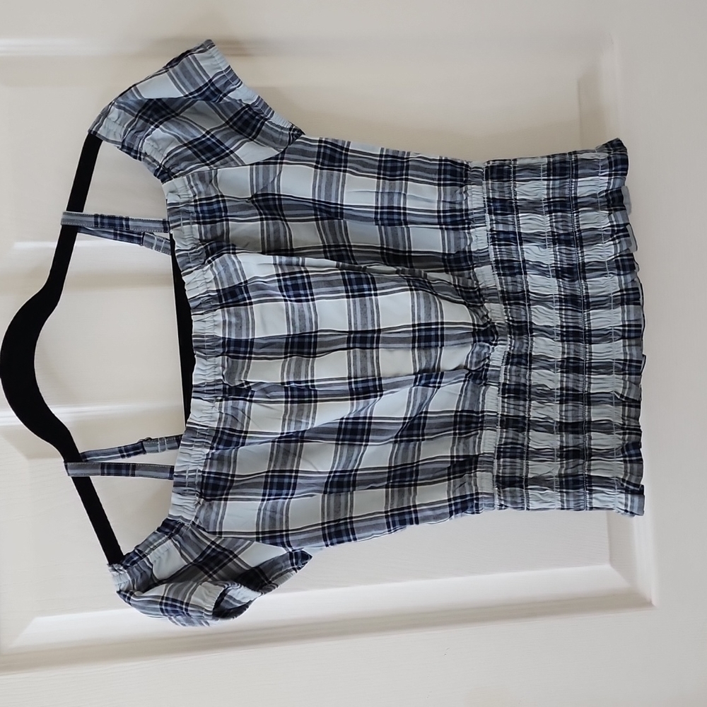 Plaid Abercrombie Kids Top